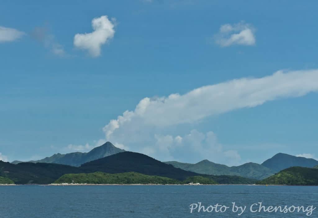 Volcanic Eruption at Sharp Peak, Hong Kong