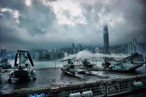 USS Peleliu at Victoria Harbor