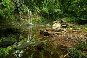 Bride’s Pool Waterfall Mirror in the Morning | 船灣新娘潭瀑布倒影