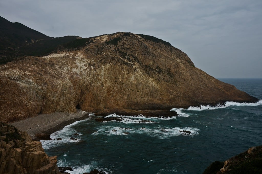 Hexagonal Volcanic Rock at Fa Shan, Sai Kung