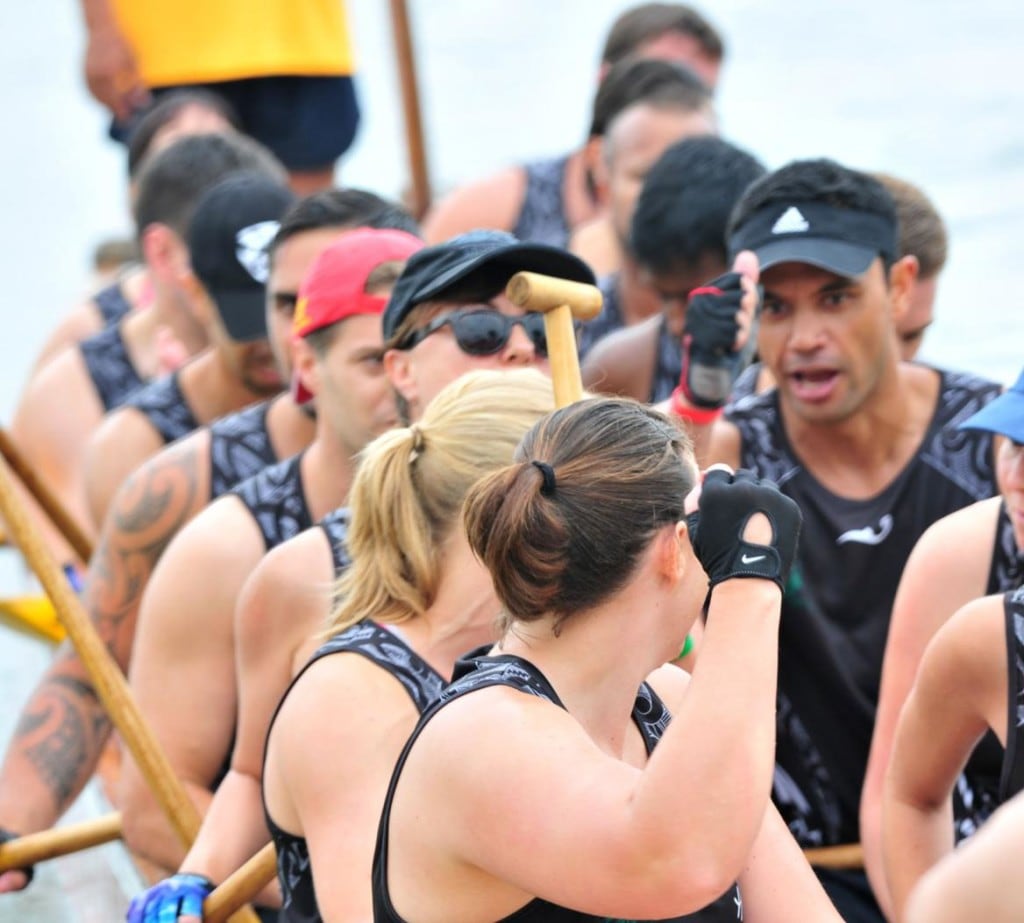 Rowers on the Dragon Boat (Photo by Matthew Ho)