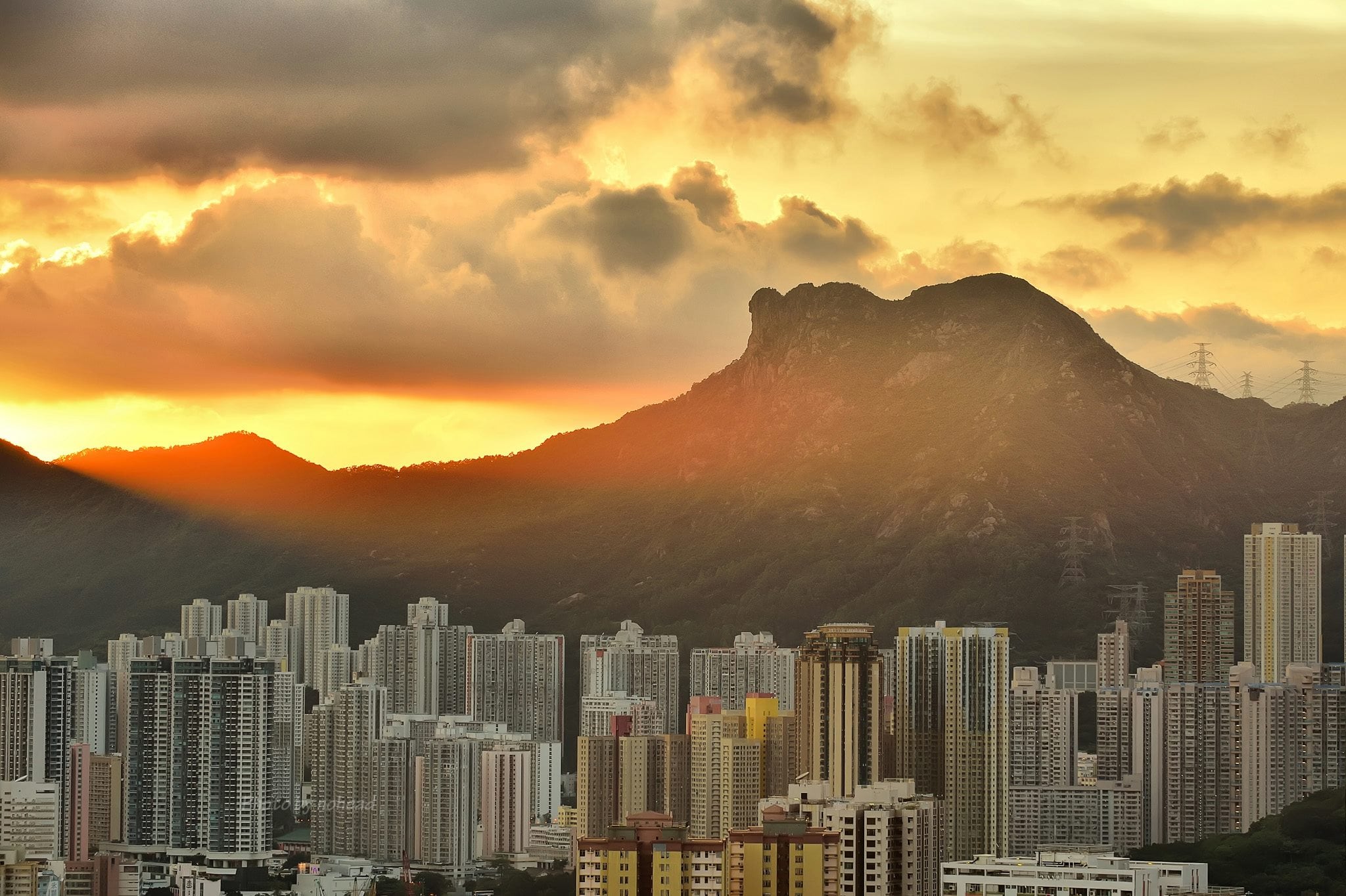 Lion Rock Seen From Lei Yue Mun 鯉魚門望獅子山 The Hong Kong Less Traveled