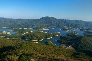 Tai Lam Chung Reservoir at Tai Lam Country Park 大欖郊野公園大欖涌水塘