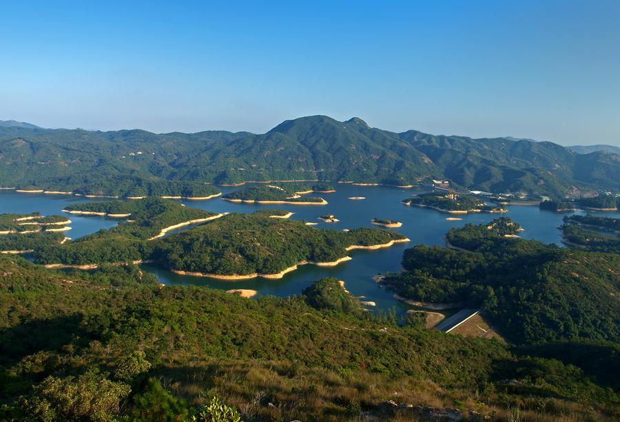 Tai Lam Chung Reservoir at Tai Lam Country Park