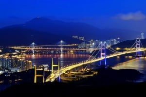 Tsing Ma Bridge & Ting Kau Bridge