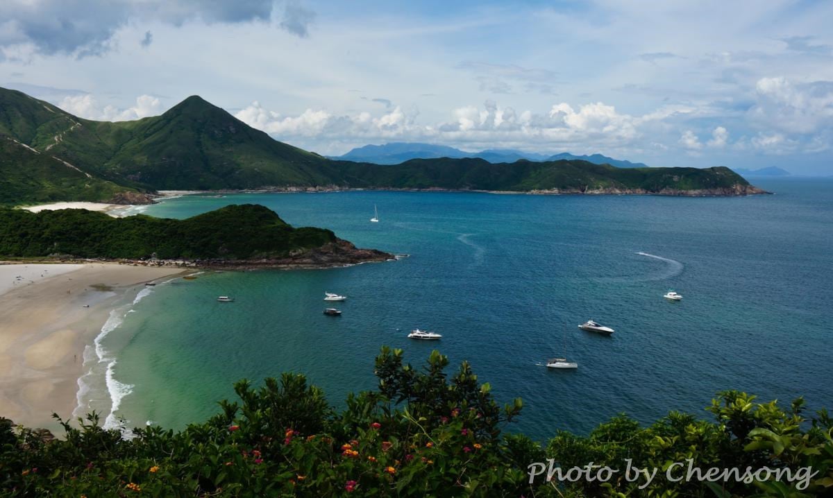 Ham Tin Wan, Tai Wan, Tung Wan, Tai Long Tsui at Sai Kung