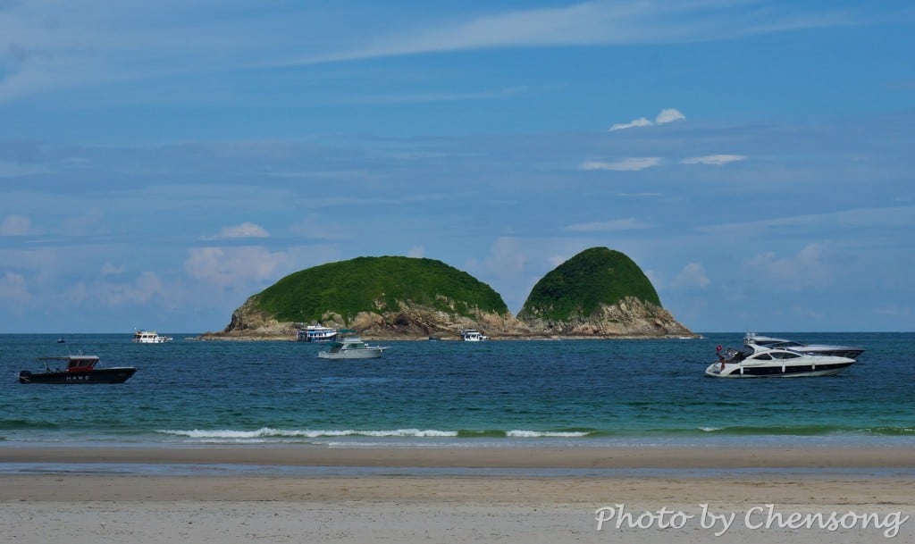 Tai Chau and Tsim Chau at Sai Kung