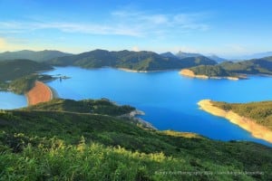 High Island Reservoir seen from Tai She Teng