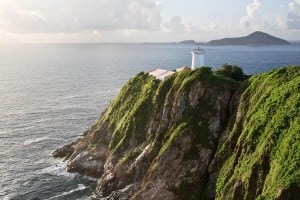 Pre-war Lighthouse at Cape d’Aguilar Marine Reserve