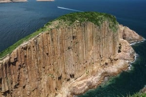 Po Pin Chau Sea Stack seen from Fa Shan