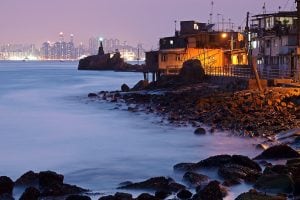 Lighthouse at Lei Yue Mun